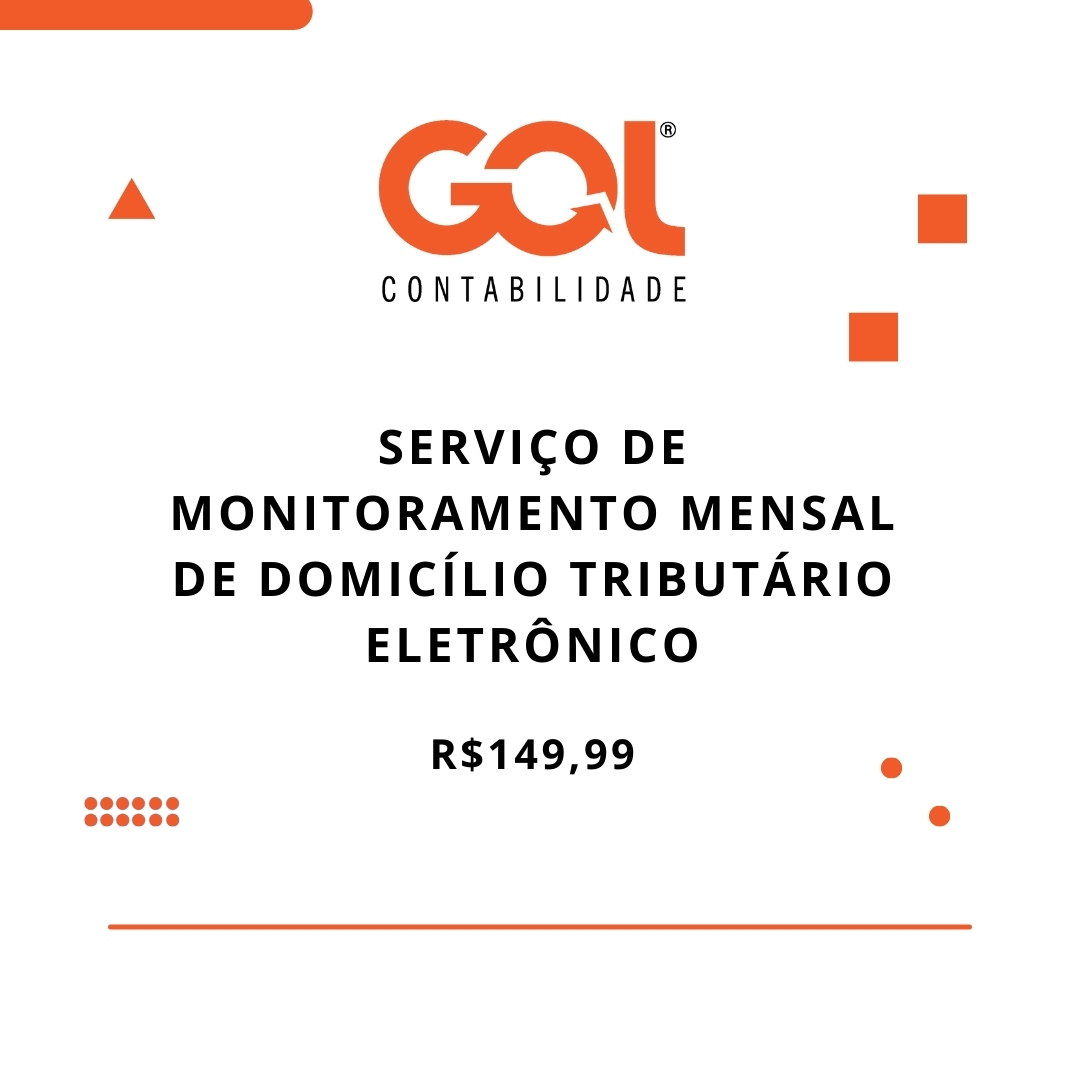 Serviço de Monitoramento Mensal de Domicílio Tributário Eletrônico 